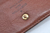 Authentic Louis Vuitton Monogram Porte Tresor International M61215 Wallet K4295