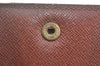 Authentic Louis Vuitton Monogram M61652 Porte Monnaie Billet Carte Credit K4296
