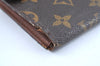 Authentic Louis Vuitton Monogram Porte Tresor Etui Papier Wallet M61202 LV K4297