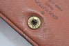 Authentic Louis Vuitton Monogram Porte Tresor Etui Papier Wallet M61202 LV K4297