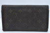 Authentic Louis Vuitton Monogram Porte Tresor International M61215 Wallet K4298