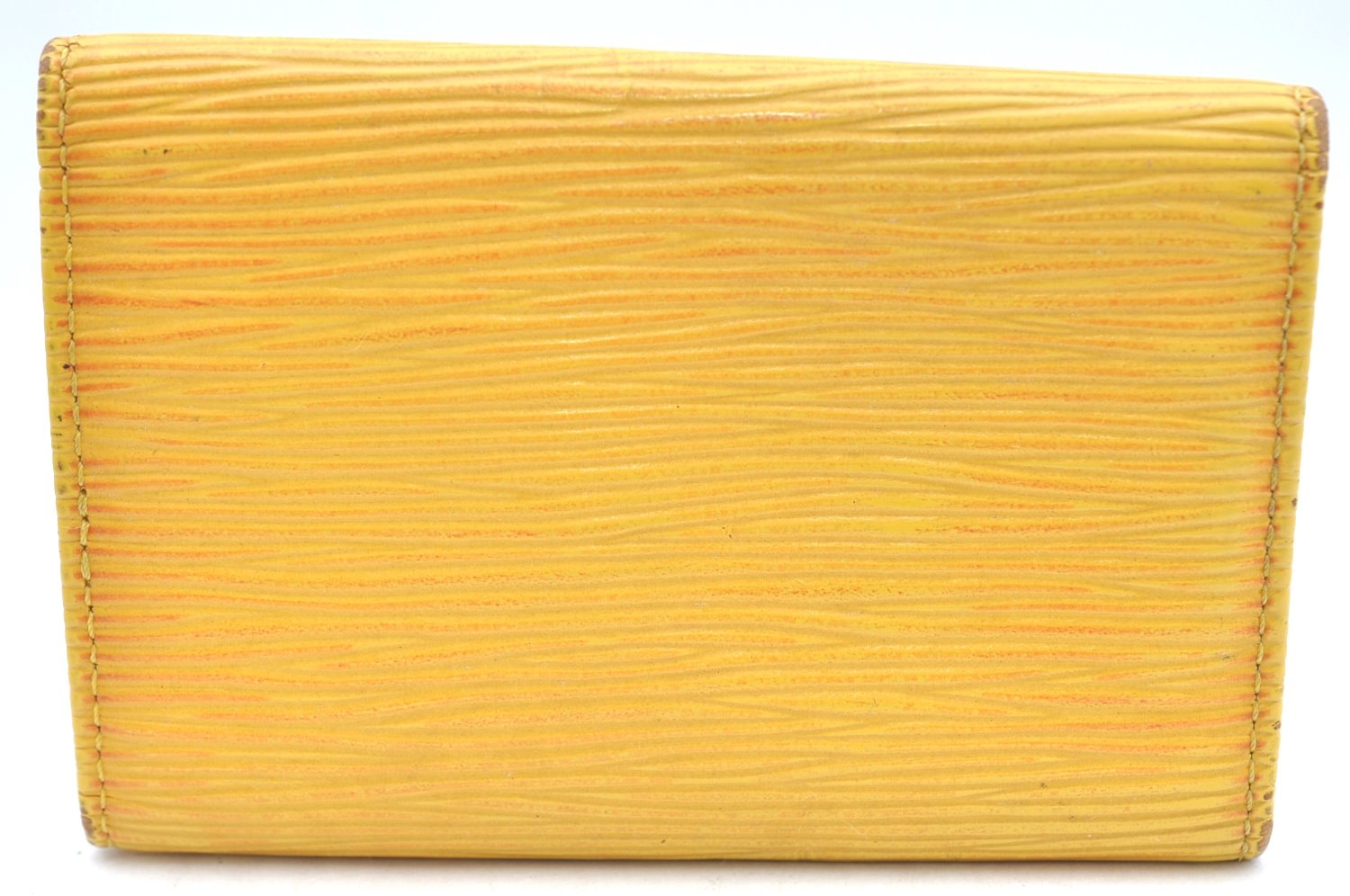 Authentic Louis Vuitton Epi Multicles 6 Key Case Yellow M63819 LV K4299