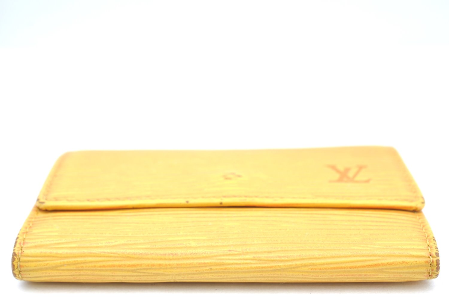 Authentic Louis Vuitton Epi Multicles 6 Key Case Yellow M63819 LV K4299