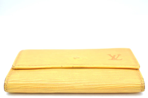 Authentic Louis Vuitton Epi Multicles 6 Key Case Yellow M63819 LV K4299