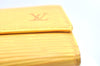 Authentic Louis Vuitton Epi Multicles 6 Key Case Yellow M63819 LV K4299