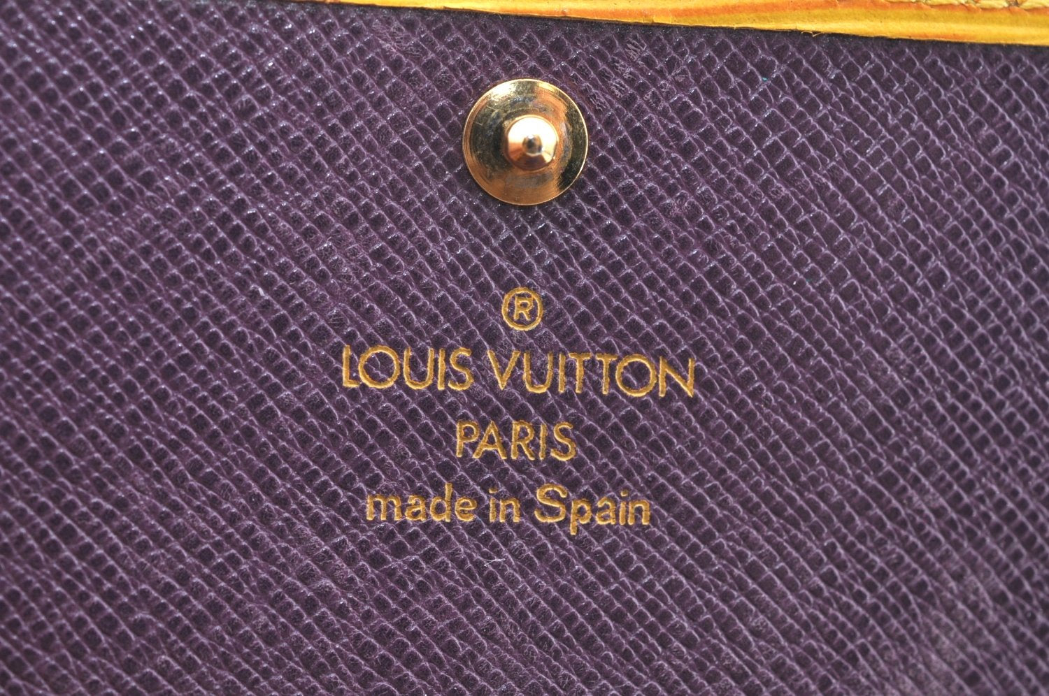 Authentic Louis Vuitton Epi Multicles 6 Key Case Yellow M63819 LV K4299