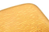 Authentic Louis Vuitton Epi Dauphine Cosmetic Pouch Yellow M48449 LV K4300