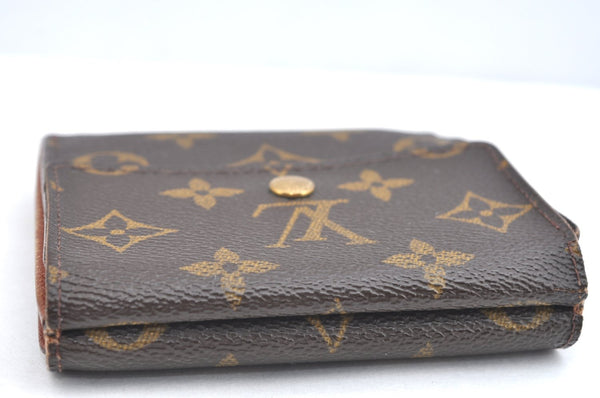 Authentic Louis Vuitton Monogram M61652 Porte Monnaie Billet Carte Credit K4301