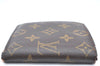 Authentic Louis Vuitton Monogram Porte Billet Carte Credit Monnaie Wallet K4302