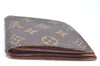 Authentic Louis Vuitton Monogram Porte Billet Carte Credit Monnaie Wallet K4302