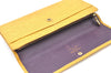 Auth Louis Vuitton Epi Pochette Porte Monnaie Credit Wallet M63579 Yellow K4306