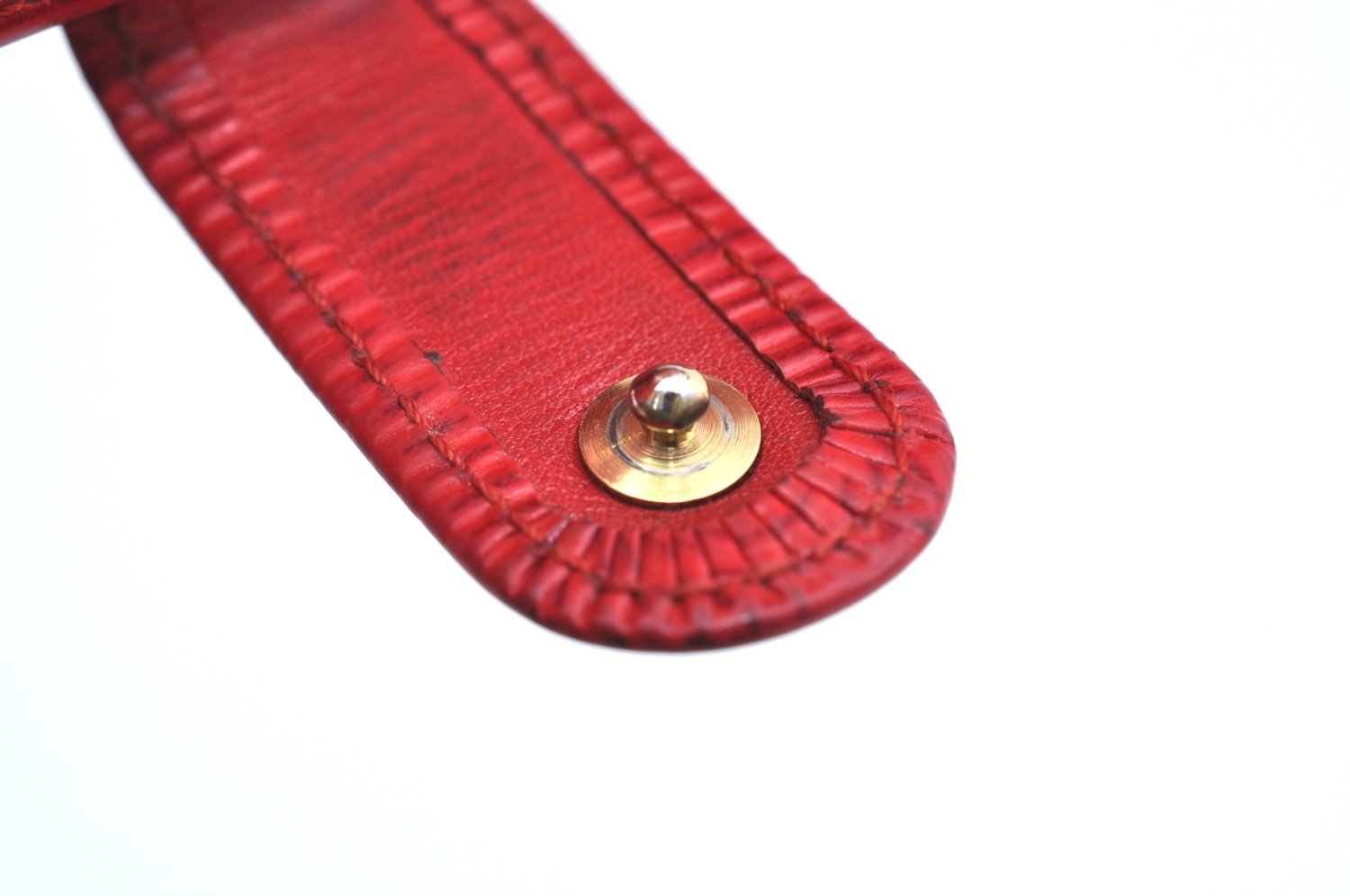 Authentic Louis Vuitton Epi Porte Monnaie Viennois Wallet Red M63247 LV K4307