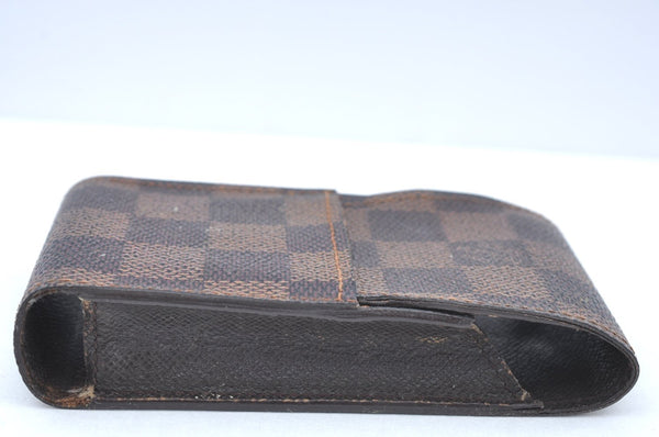 Authentic Louis Vuitton Damier Etui Cigarette Case N63024 LV K4309