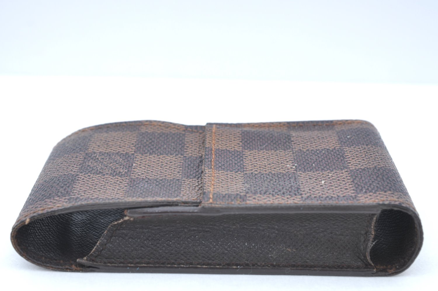 Authentic Louis Vuitton Damier Etui Cigarette Case N63024 LV K4309