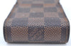Authentic Louis Vuitton Damier Etui Cigarette Case N63024 LV K4309
