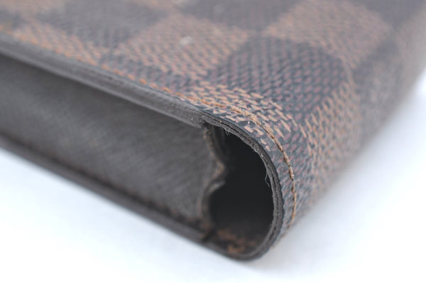 Authentic Louis Vuitton Damier Etui Cigarette Case N63024 LV K4309