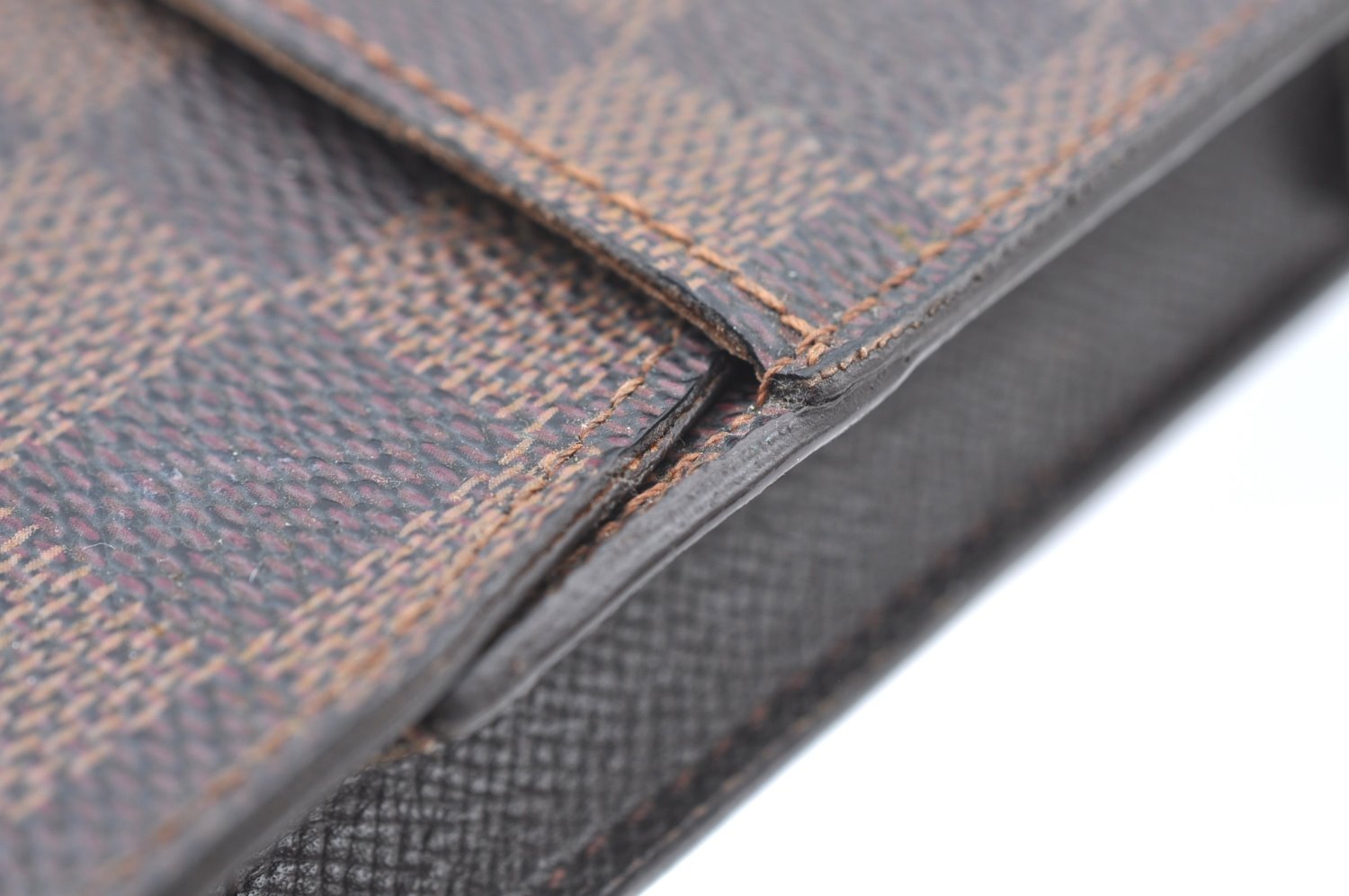 Authentic Louis Vuitton Damier Etui Cigarette Case N63024 LV K4309