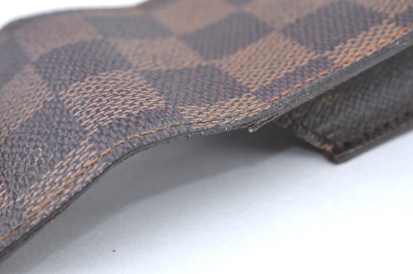 Authentic Louis Vuitton Damier Etui Cigarette Case N63024 LV K4309