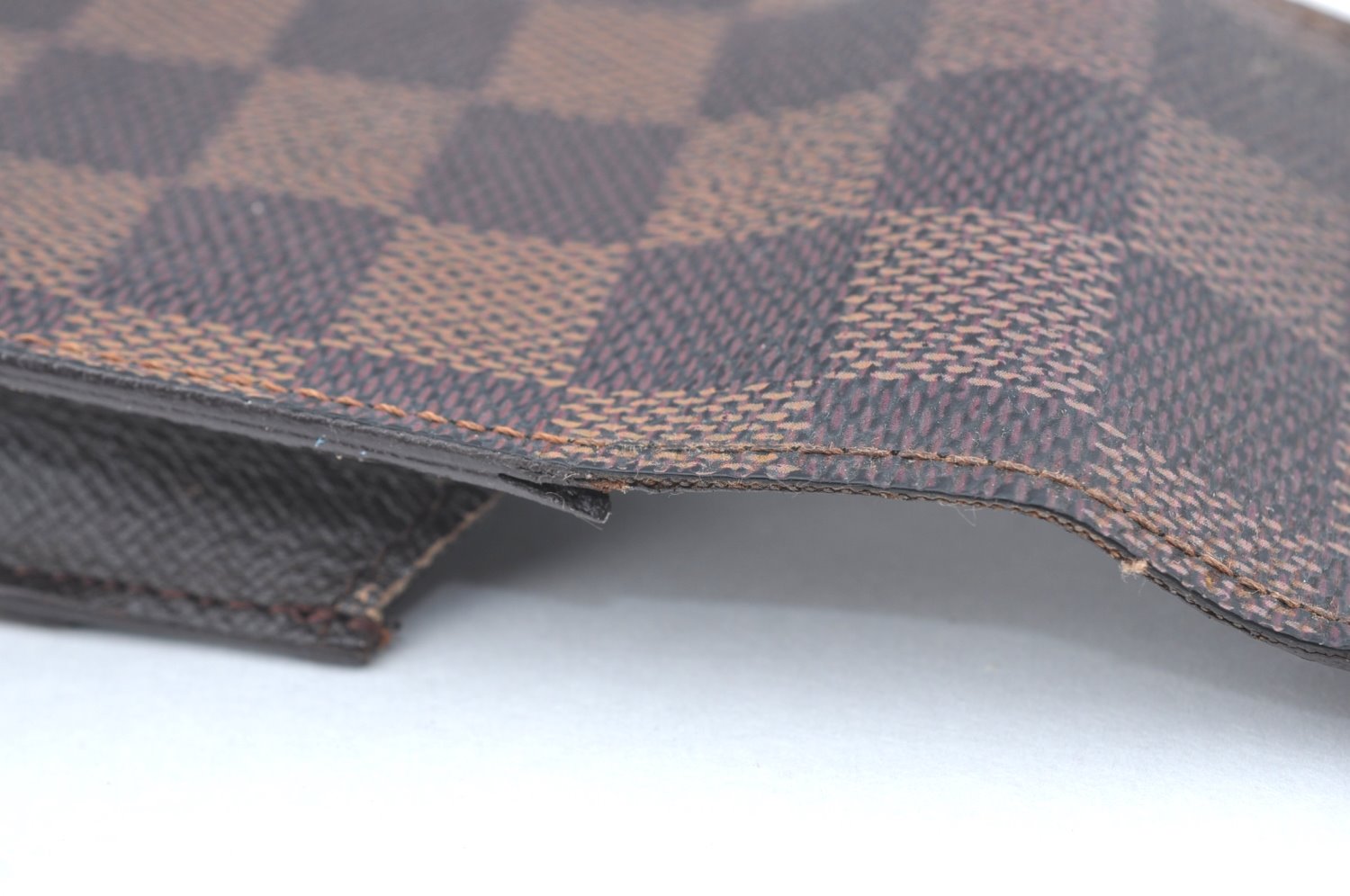 Authentic Louis Vuitton Damier Etui Cigarette Case N63024 LV K4309