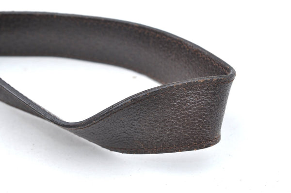 Authentic GUCCI Eclipse Shoulder Cross Bag GG Canvas Leather 120841 Brown K4313