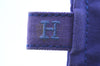 Authentic HERMES Bora Bora MM Pouch Purse Canvas Blue K4320