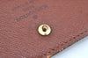 Authentic Louis Vuitton Monogram Porte Tresor International M61215 Wallet K4324