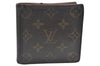 Authentic Louis Vuitton Monogram Portefeuille Marco Purse Wallet M61675 LV K4326