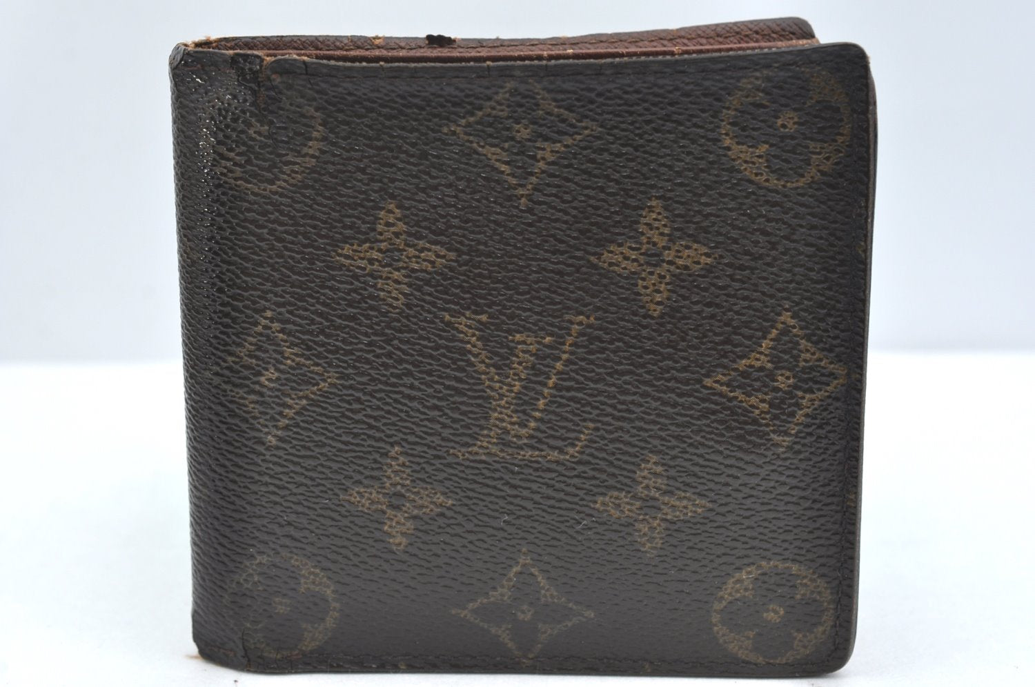 Authentic Louis Vuitton Monogram Portefeuille Marco Purse Wallet M61675 LV K4326