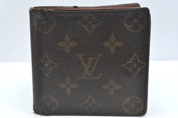 Authentic Louis Vuitton Monogram Portefeuille Marco Purse Wallet M61675 LV K4326