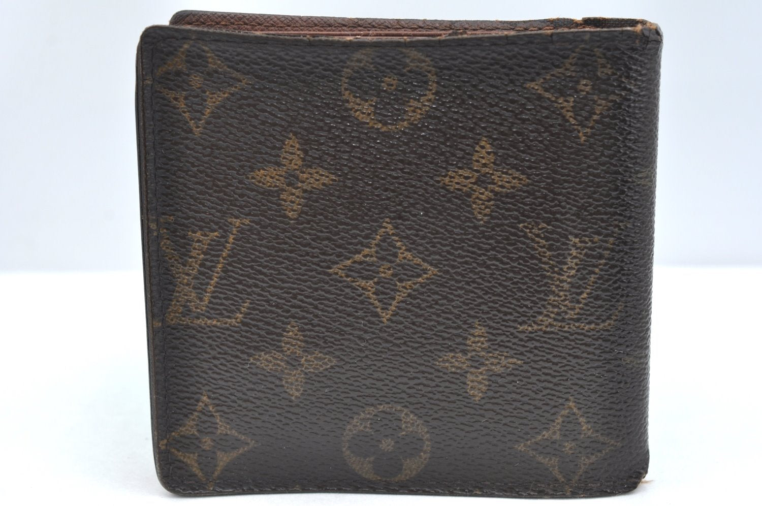 Authentic Louis Vuitton Monogram Portefeuille Marco Purse Wallet M61675 LV K4326