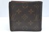 Authentic Louis Vuitton Monogram Portefeuille Marco Purse Wallet M61675 LV K4326