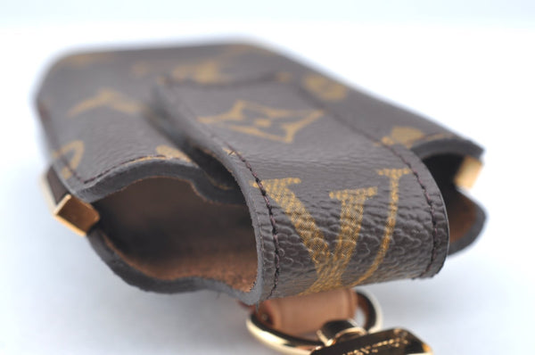 Authentic Louis Vuitton Monogram Etui TelePhone International PM M63064 LV K4329