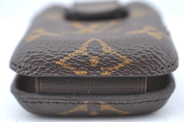 Authentic Louis Vuitton Monogram Etui TelePhone International PM M63064 LV K4329