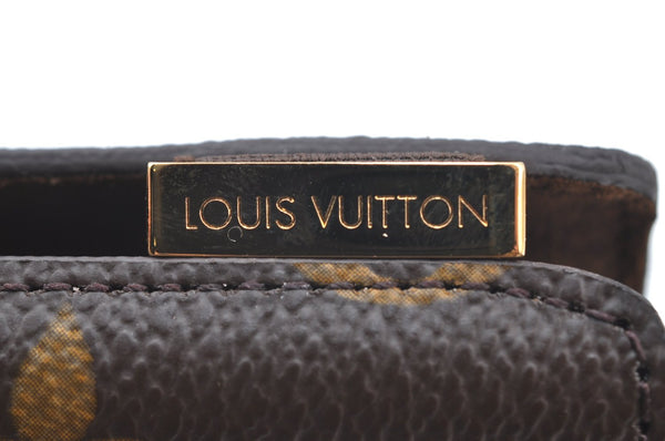 Authentic Louis Vuitton Monogram Etui TelePhone International PM M63064 LV K4329
