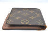 Authentic Louis Vuitton Monogram Porte Billet Carte Credit Monnaie Wallet K4330