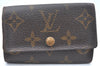 Authentic Louis Vuitton Monogram Multicles 6 Six Hooks Key Case M62630 LV K4337