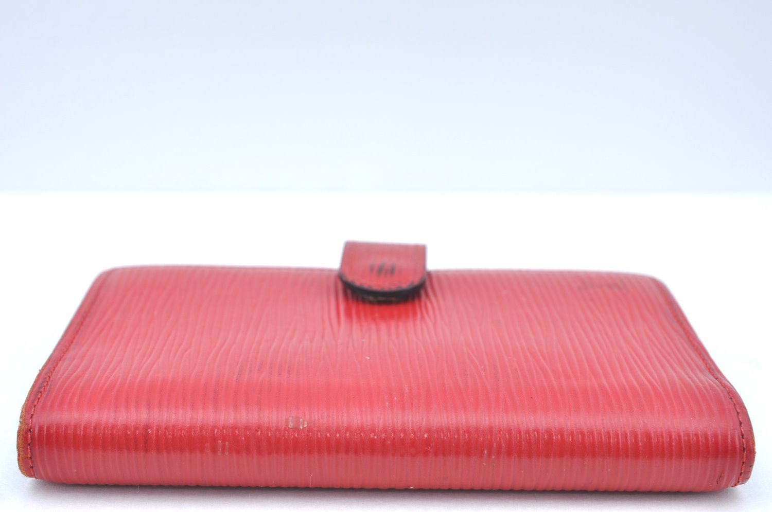 Authentic Louis Vuitton Epi Agenda PM Notebook Cover Red Black R2005E LV K4339