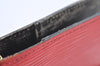 Authentic Louis Vuitton Epi Agenda PM Notebook Cover Red Black R2005E LV K4339