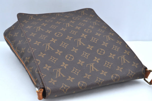 Auth Louis Vuitton Monogram Musette Shoulder Cross Body Bag M51256 LV Junk K4341