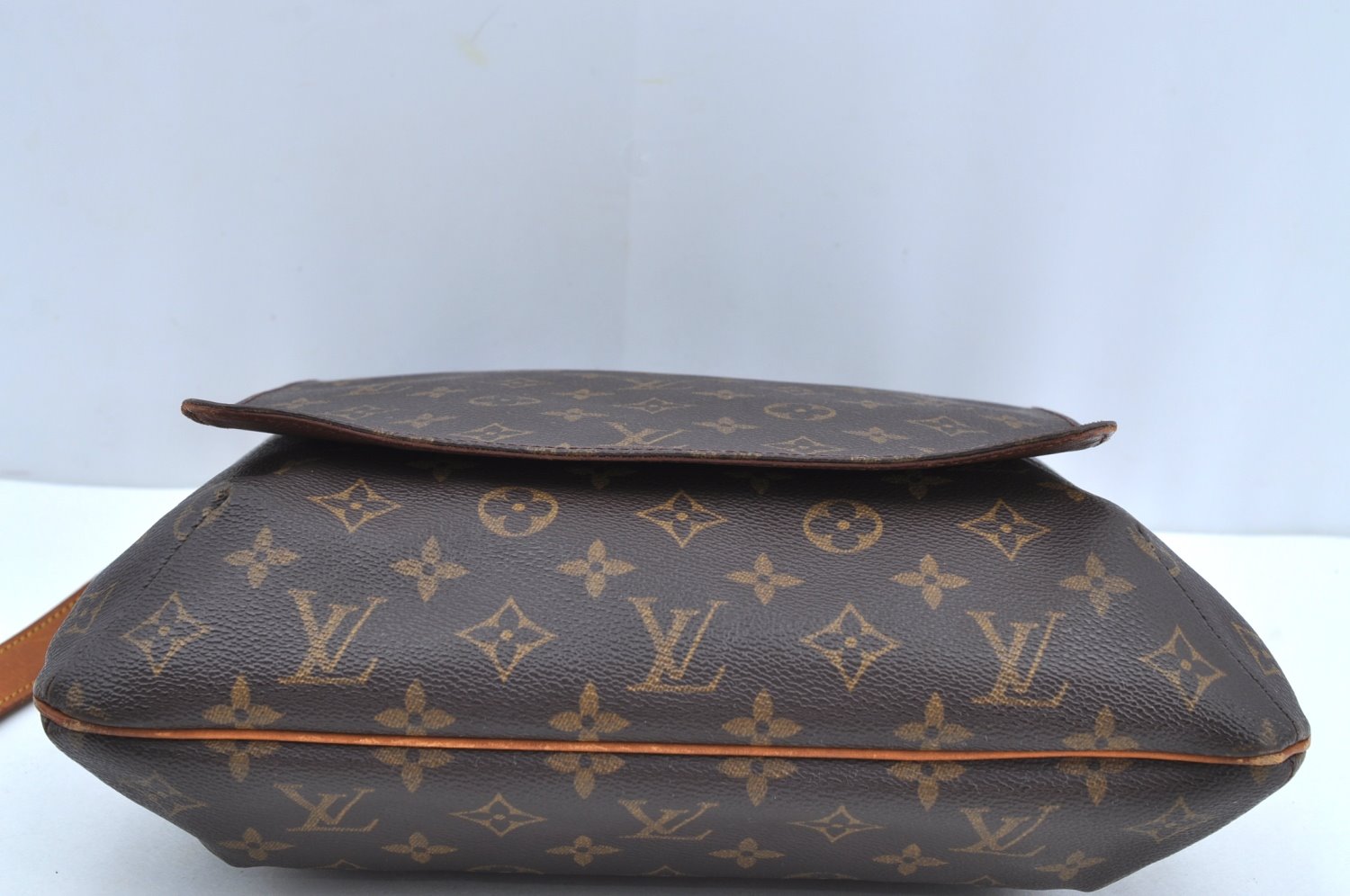 Auth Louis Vuitton Monogram Musette Shoulder Cross Body Bag M51256 LV Junk K4341