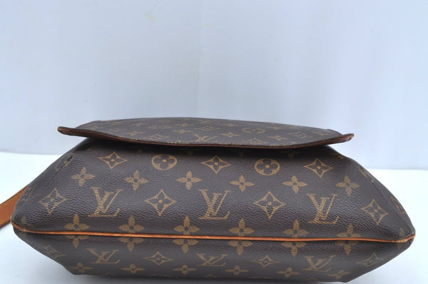 Auth Louis Vuitton Monogram Musette Shoulder Cross Body Bag M51256 LV Junk K4341