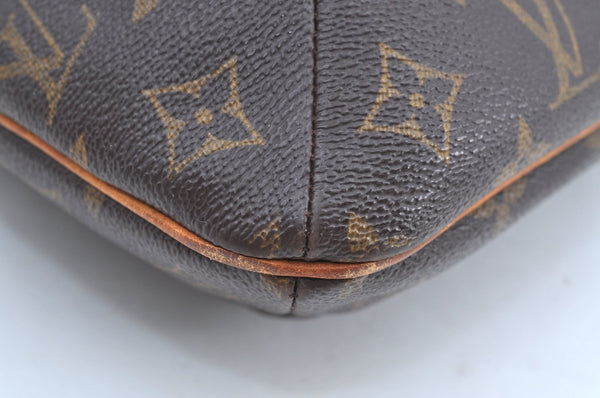 Auth Louis Vuitton Monogram Musette Shoulder Cross Body Bag M51256 LV Junk K4341