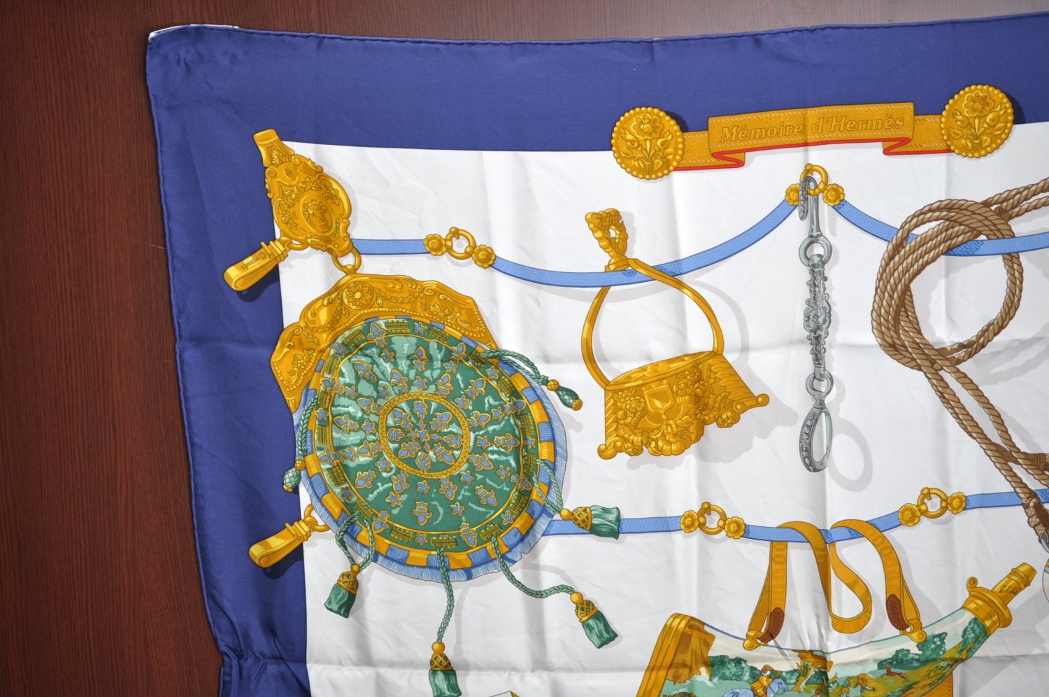 Authentic HERMES Carre 90 Scarf 