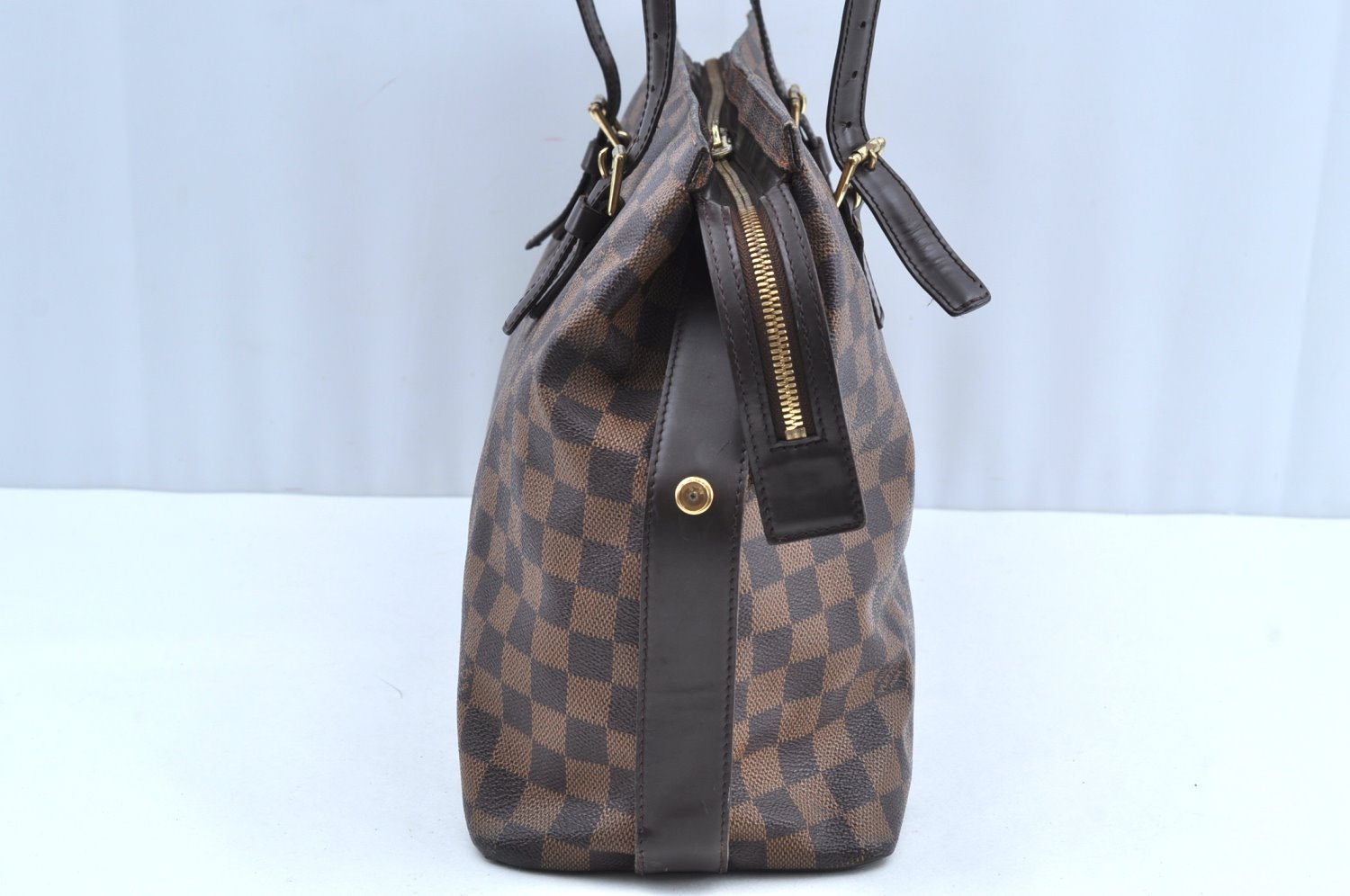 Authentic Louis Vuitton Damier Chelsea Shoulder Tote Bag N51119 LV K4350