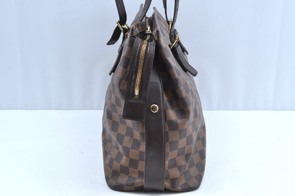 Authentic Louis Vuitton Damier Chelsea Shoulder Tote Bag N51119 LV K4350
