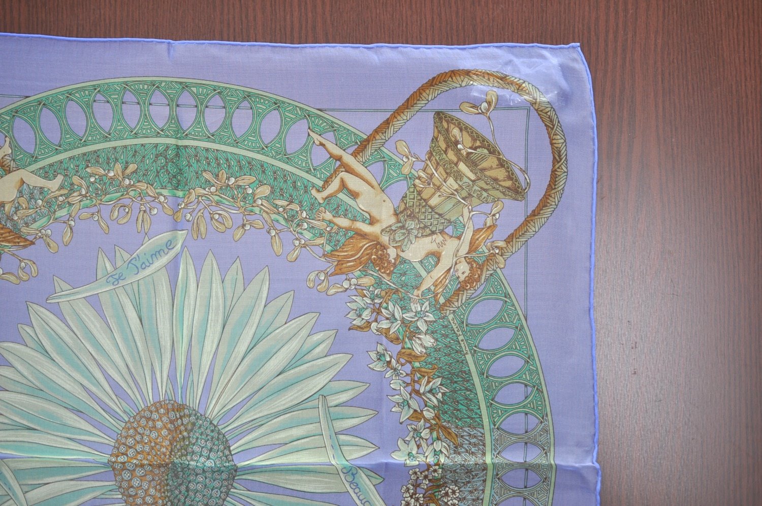 Authentic HERMES Petit Carre 40 Scarf Handkerchief 