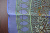 Authentic HERMES Petit Carre 40 Scarf Handkerchief "AMOURS" Silk Blue K4353