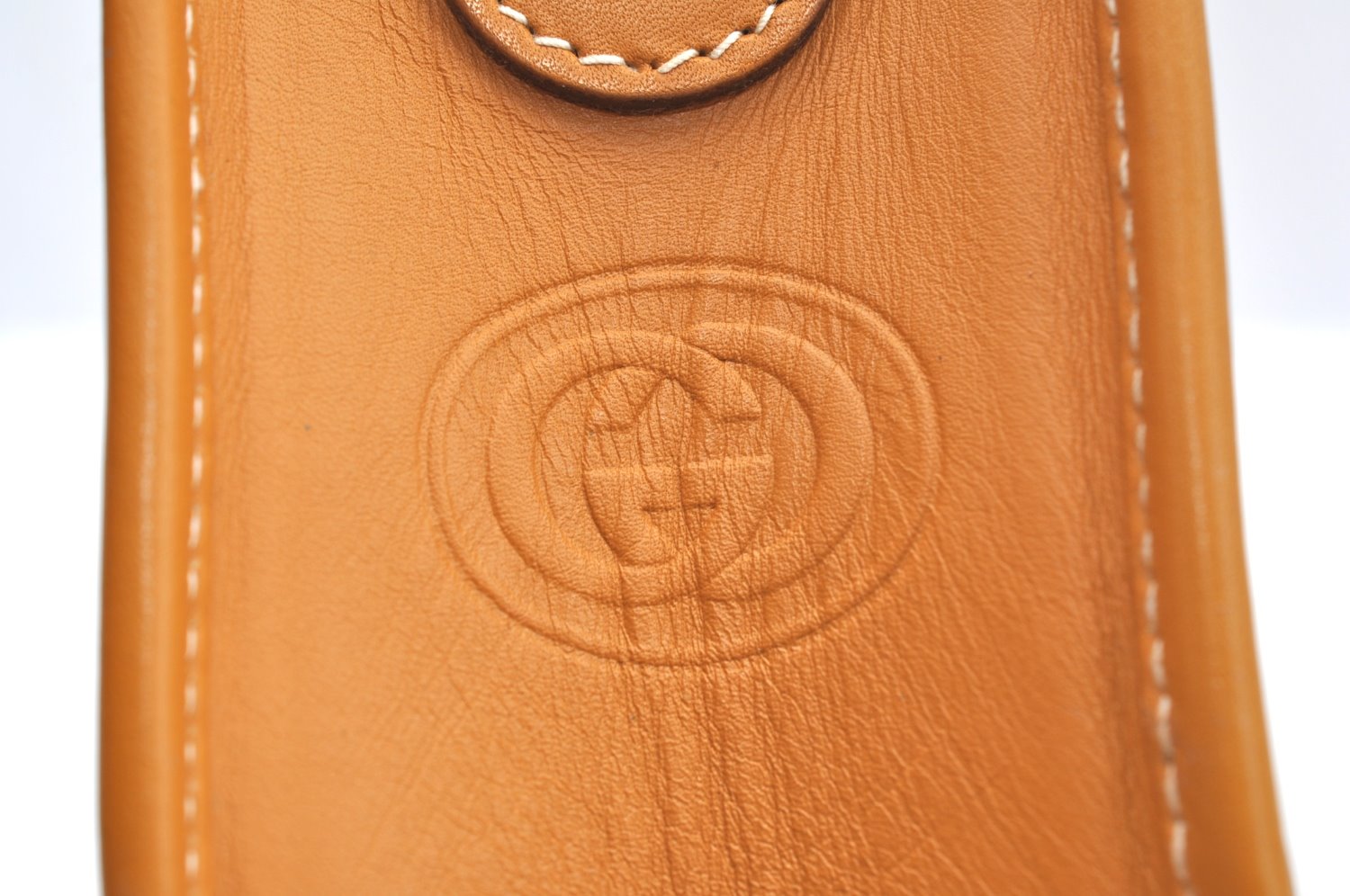 Authentic GUCCI Micro GG Shoulder Cross Body Bag Purse PVC Leather Brown K4358