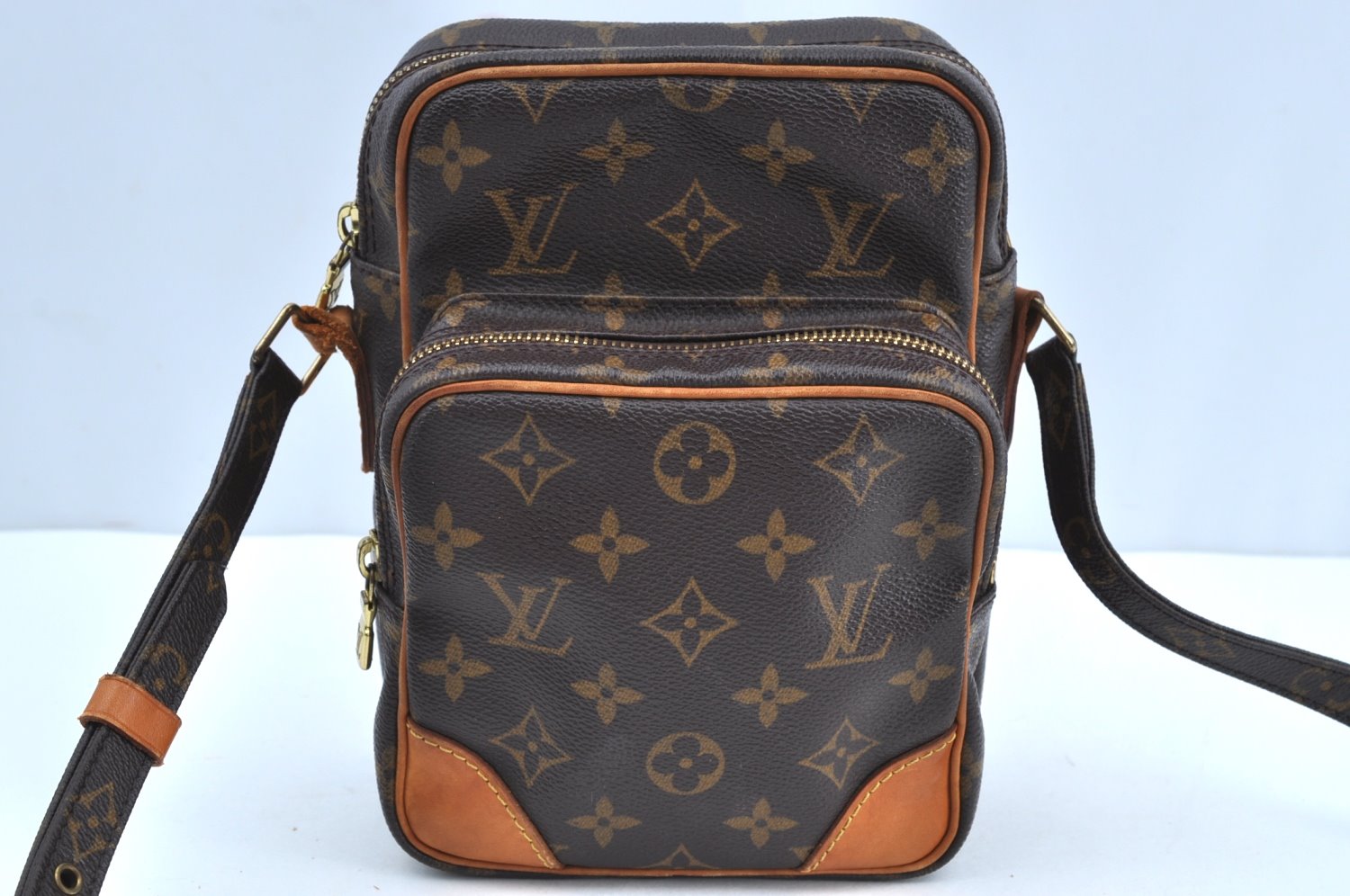 Authentic Louis Vuitton Monogram Amazone Shoulder Cross Body Bag M45236 LV K4367