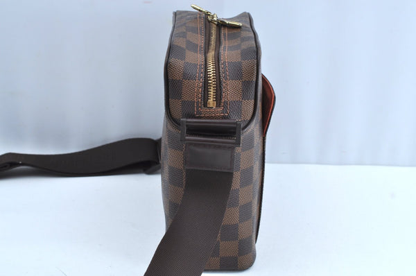 Authentic Louis Vuitton Damier Olav PM Shoulder Cross Body Bag N41442 LV K4368